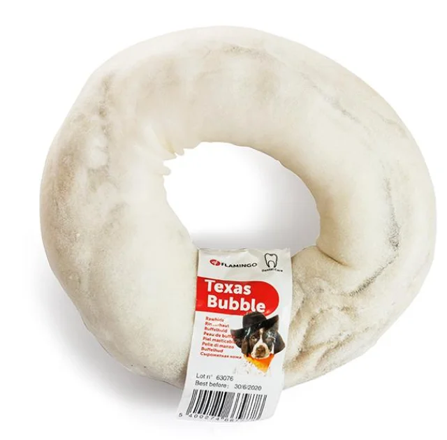 Лакомство Flamingo Texas Bubble Ring для собак, кольцо жевательное, 15 см