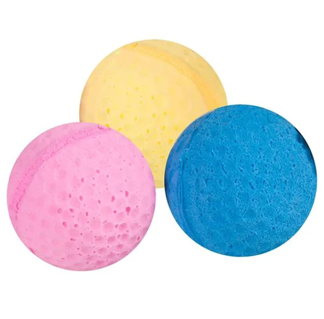 Игрушка Flamingo Ball Spungy для кошек, мяч поролоновый, 4 см, 10 шт/уп, цена за 1 шт