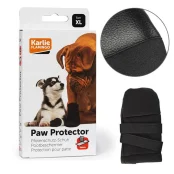 Захисне взуття Flamingo Paw Protector для порід ротвейлер, бульмастиф, розмір XL, чорна, 1 шт