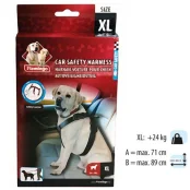 Шлейка Flamingo Car Safety Harness в автомобиль, для собак, размер L, 68-86 см