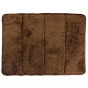 Лежак Flamingo Pet Mat Nero для собак, плюш, коричневый, 120×76 см