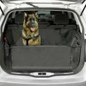 Накидка Flamingo Car Safe Deluxe в багажник авто для собак, нейлон, 165×126 см