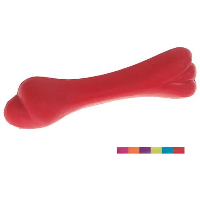 Іграшка Flamingo Rubber Bone для собак, кістка гумова, 12 см