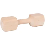 Іграшка Flamingo Retrieve Block апорт для собак, гантель дерев'яна, 24 см