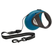 Поводок-рулетка Flamingo Dogx2Go Cord для собак до 50 кг, червоний, розмір L, 5 м