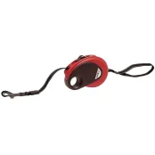 Поводок-рулетка Flamingo Dogx2GO Belt Mini для собак до 8 кг, зелений, 2.5 м