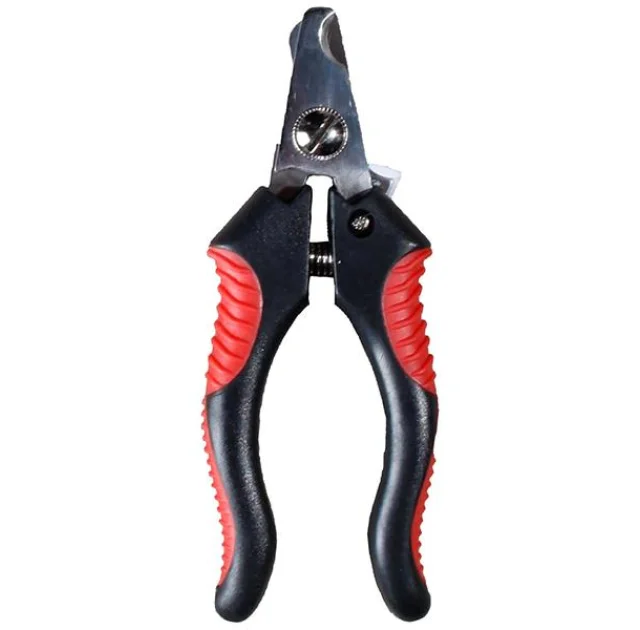 Когтерез Flamingo Nail Clipper для котів і собак, з обмежувачем і замком безпеки, 13x5 см