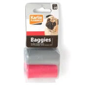 Пакеты Flamingo Swifty Waste Bags цветные, для сбора фекалий собак, 2 рул. по 20 пакетов