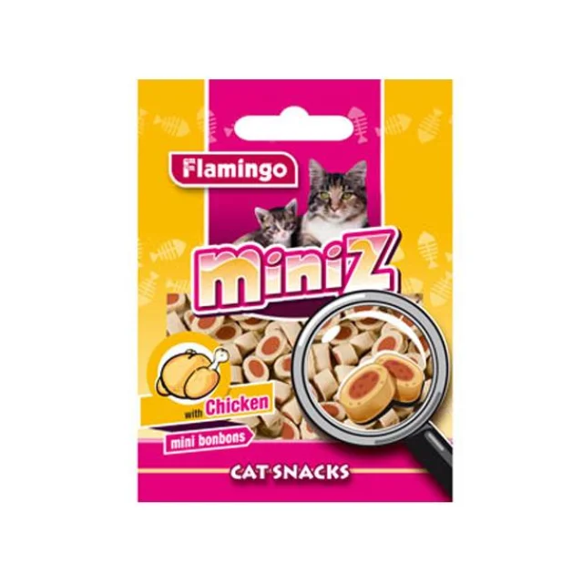 Ласощі Flamingo Miniz Bonbons роли, для котів, 50 г