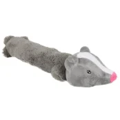 Игрушка Flamingo Badger мягкая, для собак, барсук, плюш, 36 см