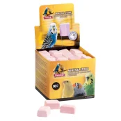Минеральный камень Flamingo Pickstone для птиц, розовый, 1 шт, 4х3х2 см