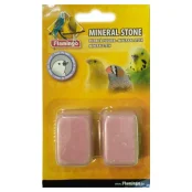 Минеральный камень Flamingo Pickstone для птиц, розовый, 4х3х2 см, 2 шт