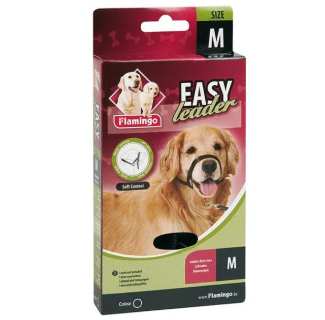 Намордник Flamingo Easy leader для коррекции поведения собак, лабрадор, доберман, ретривер, M