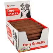 Лакомство Flamingo Sticks Lamb & Rice для собак, трубочка с мясом ягненка и рисом, 12 см