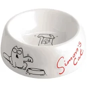Миска Flamingo Simon`s Cat для котов, керамика, 14.5 см