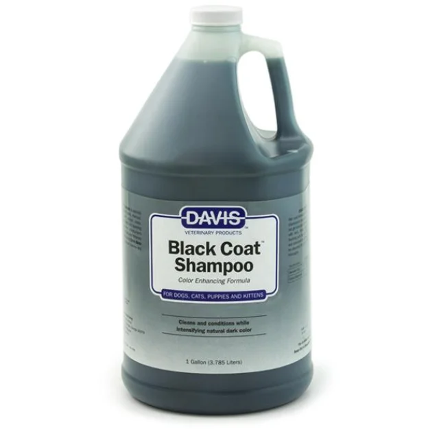 Шампунь Davis Black Coat Shampoo для чорної вовни собак, котів, концентрат, 50 мл