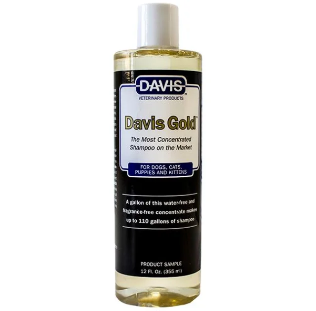 Шампунь Davis Gold Shampoo суперконцентрованою, собак і котів, 3.8 л