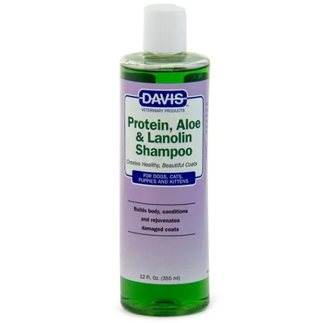 Шампунь Davis Protein & Aloe & Lanolin Shampoo для собак, котов, концентрат, 3.8 л