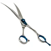 Ножиці Davis Extreme Edge Blue Curved вигнуті, для стрижки собак, 10 ", 25.4 см