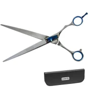 Ножиці Davis Extreme Edge Blue Straight прямі, для стрижки собак, 10 ", 25.4 см
