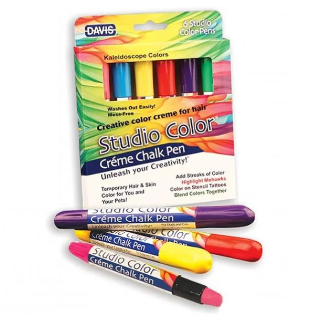 Мелок Davis Kaleidoscope Colors красящий, для шерсти, волос, кожи