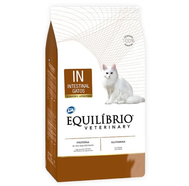 Сухий корм Equilibrio Veterinary Cat лікувальний, для котів із захворюваннями шлунково-кишкового тракту, 500 г