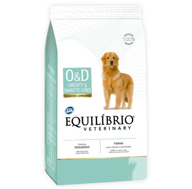Сухий корм Equilibrio Veterinary Dog лікувальний, для собак при ожирінні, діабеті, 7.5 кг