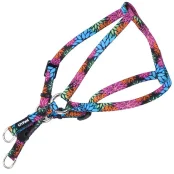 Нейлоновая шлея Coastal Lit'l Pals для собак, голубо-фиолетовый, 0.7×35 см