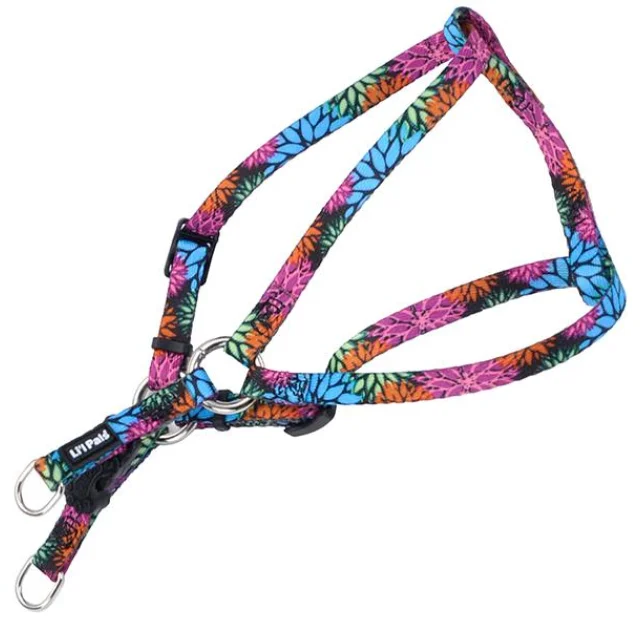 Нейлоновая шлея Coastal Lit'l Pals для собак, голубо-фиолетовый, 0.7×35 см