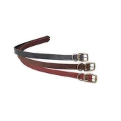 Кожаный ошейник Coastal Rustic для собак, бордовый, 2.5×55 см