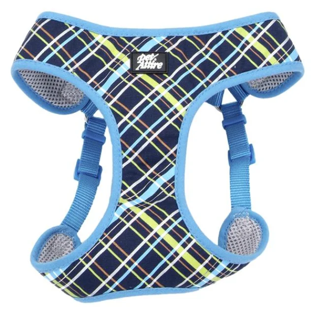 Шлея Coastal Designer Wrap для собак от 3.2 до 4.5 кг, синий, 40.6-48.3 см