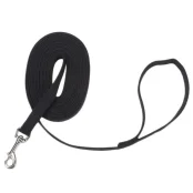 Повідець Coastal Cotton Web Training Leash для собак, котон, чорний, 1×6 м