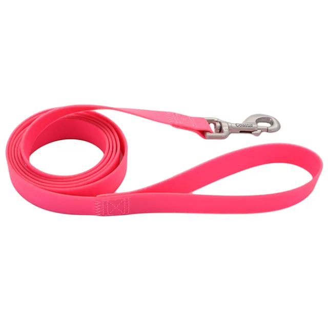 Водонепроникний поводок Coastal Fashion Pro Waterproof Leash Dog для собак, рожевий, 2.5×1.8 м