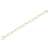 Нашийник з широким ланкою Sprenger Extra Long Link для собак, 4 мм, полірована латунь, 76 см