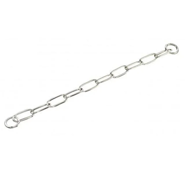 Ошейник Sprenger Extra Long Link для собак, с широким звеном, хромированная сталь, 4 мм, 84 см