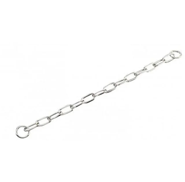 Ошейник Sprenger Long Link для собак, с широким звеном, хромированная сталь, 4 мм, 65 см