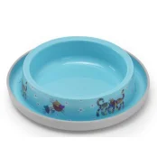 Миска Moderna Trendy Dinner Cat Friends Forever для кошек и собак, ярко-голубая, 210 мл, d-15 см
