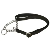 Нейлоновый ошейник-удавка Pet Pro для собак, регулируемый, черный, 35-50 см×20 мм