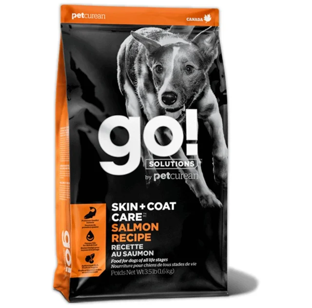 Сухий корм GO! Solutions Skin & Coat Care Salmon для собак і цуценят, з лососем і вівсянкою, 11.34 кг