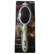Гребінець-щітка 2 в 1 AnimAll Groom, зелена