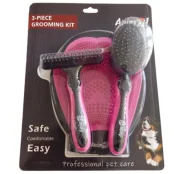 Набір для грумінгу 3 в 1 AnimAll, рожевий