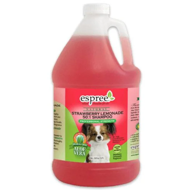 Супер концентрований шампунь Espree Strawberry Lemonade Shampoo для професійних грумерів, 3.79 л