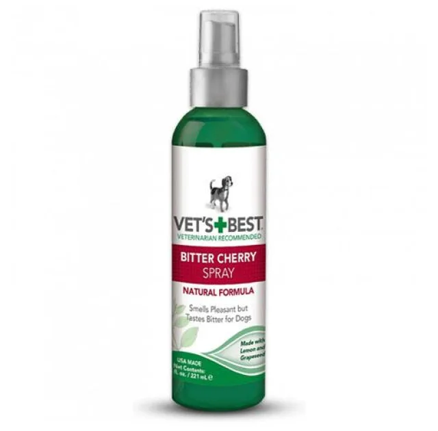 Спрей Vet`s Best Bitter Cherry Spray антигрызин для собак, 221 мл