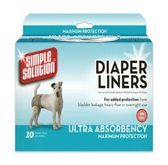 Гигиенические прокладки для животных Simple Solution Disposable Diaper Liners - Heavy Flow, 10 шт