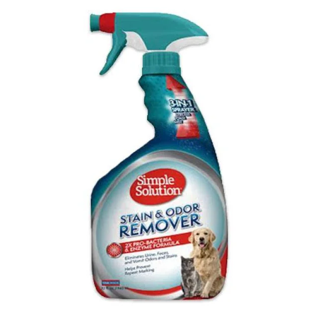 Спрей Simple Solution Stain & Odor для нейтралізації запахів і плям для домашніх тварин, 945 мл
