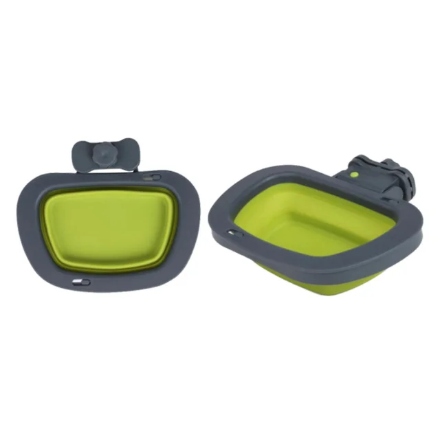 Миска для клітини Dexas Kennel Bowl для собак і котів, зелена, 600 мл