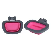 Миска для клетки Dexas Kennel Bowl для собак и кошек, розовая, 600 мл