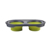 Миска Dexas Pet Feeder складная миска, для собак, зеленая, 600 мл