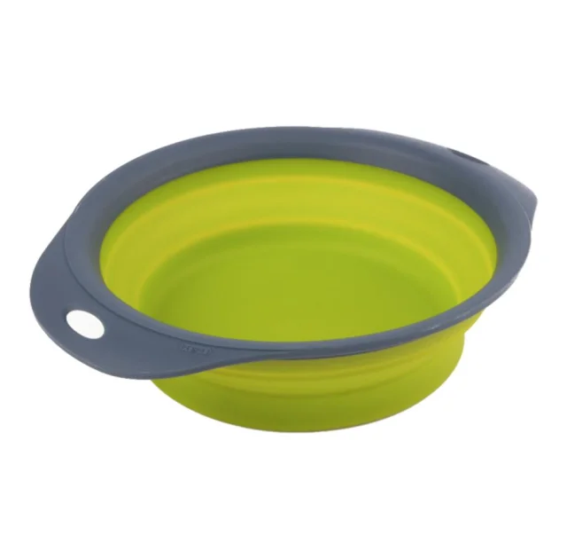 Миска Dexas Collapsible Pet Bowl для собак и кошек, зеленая, 720 мл