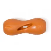 Іграшка West Paw Qwizl Large Tangerine для собак, 17 см